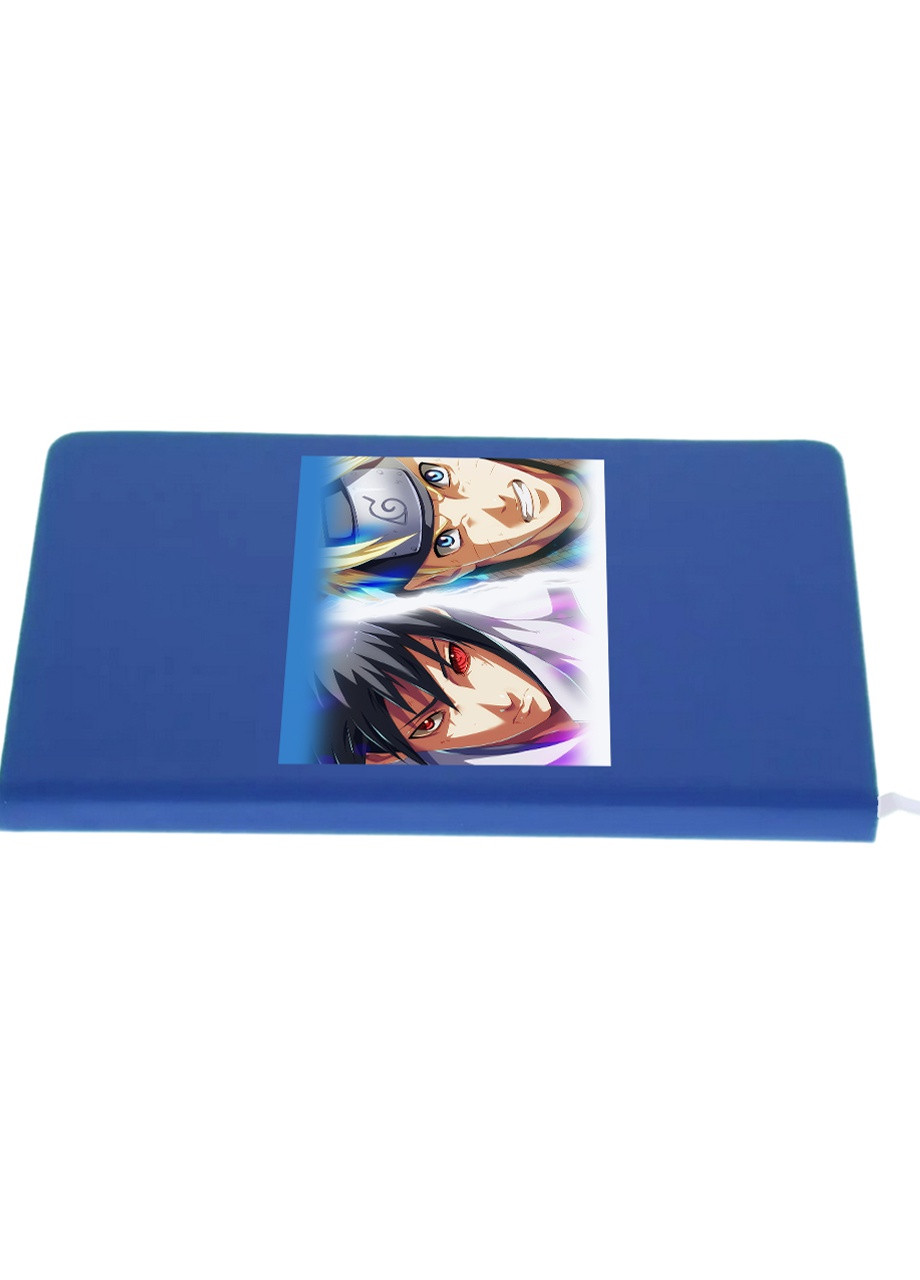 Блокнот А5 Наруто (Naruto) Светло-голубой (92228-3086-SK) MobiPrint (257324811)