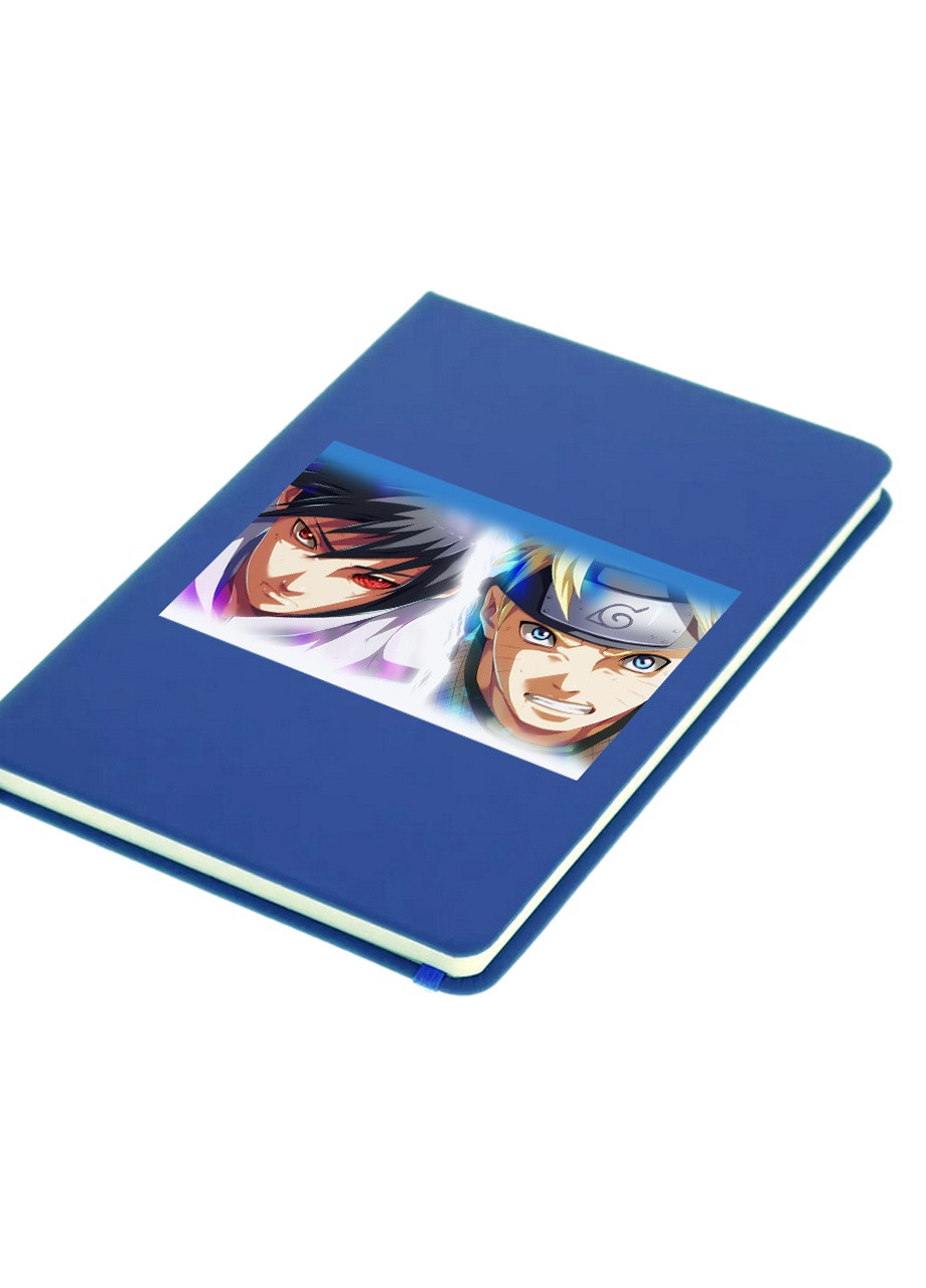 Блокнот А5 Наруто (Naruto) Светло-голубой (92228-3086-SK) MobiPrint (257324811)