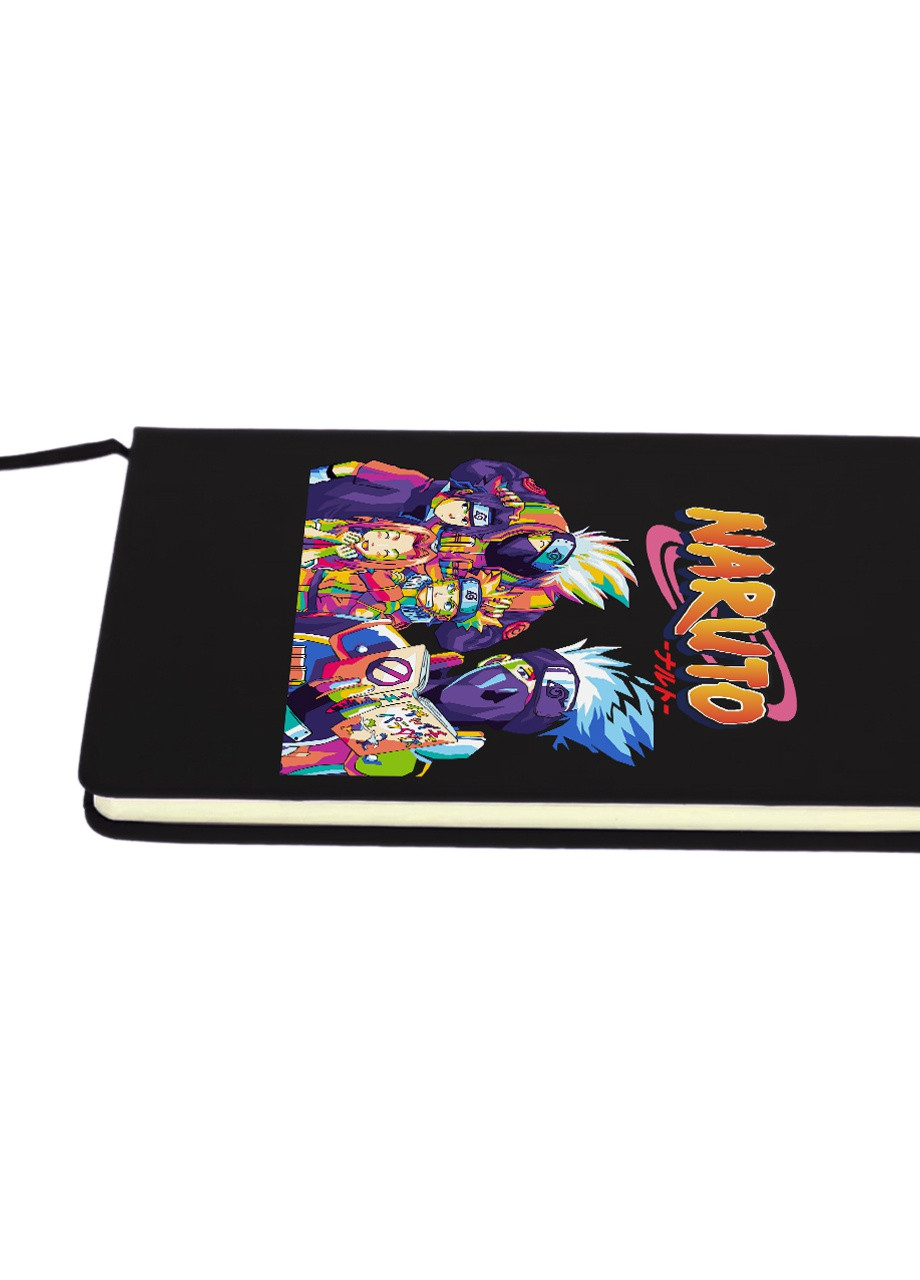 Блокнот А5 Наруто (Naruto) Чорний (92228-3336-BK) MobiPrint (257323960)
