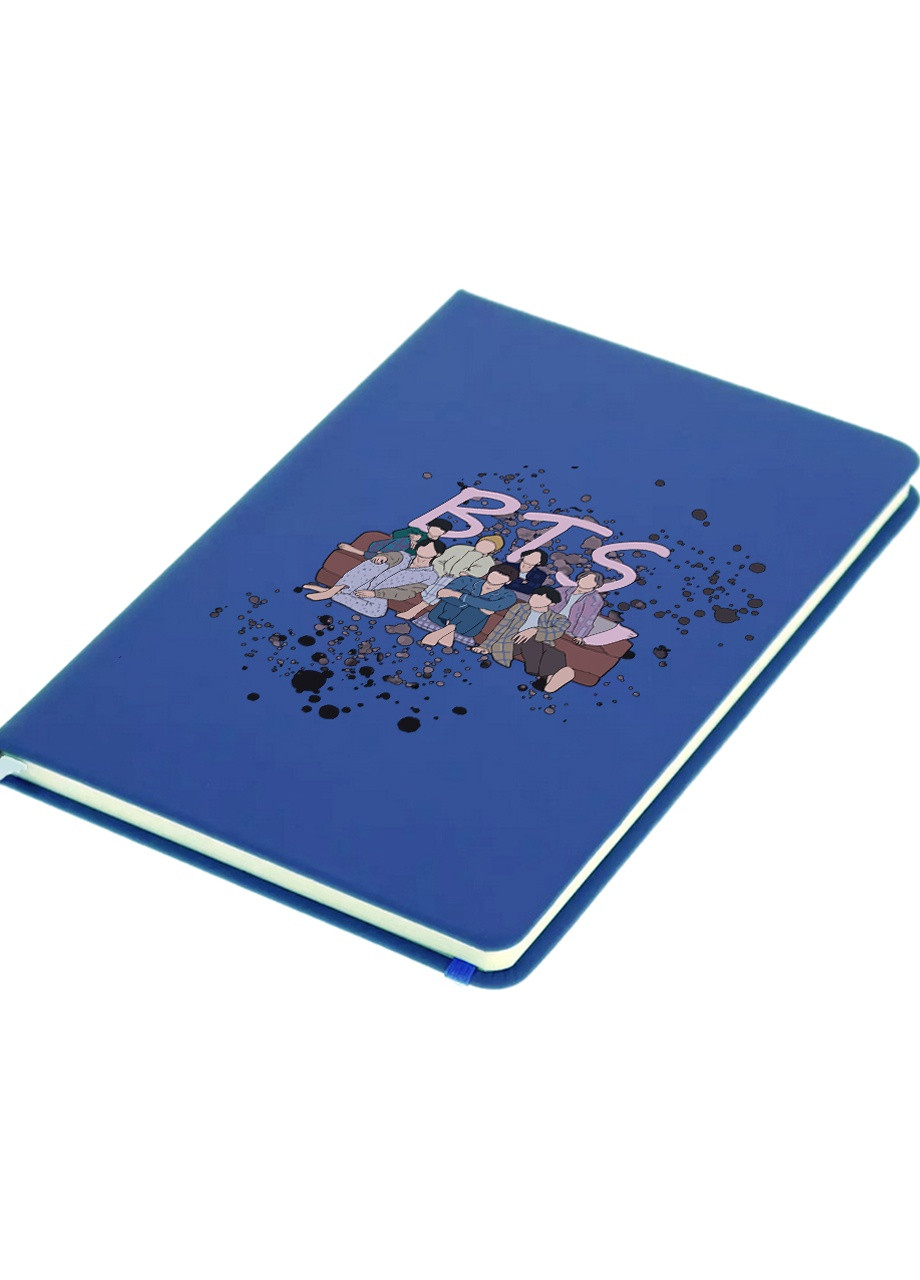 Блокнот А5 БТС (BTS) Світло-блакитний (92228-3256-SK) MobiPrint (257327129)