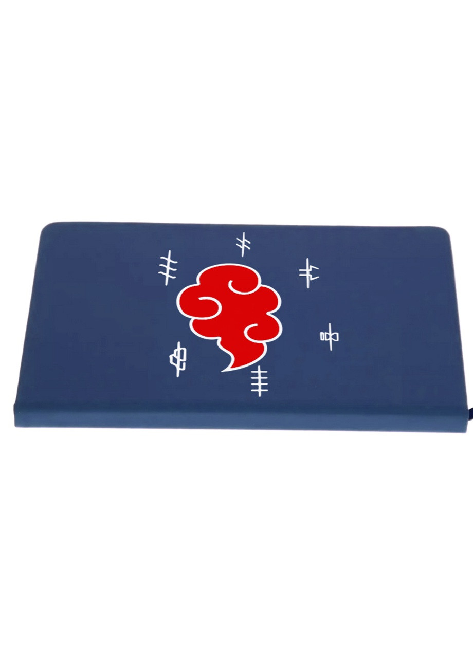 Блокнот А5 Хмара Акацукі Наруто (Akatsuki Naruto) Темно-синій (92228-3044-NB) MobiPrint (257322459)