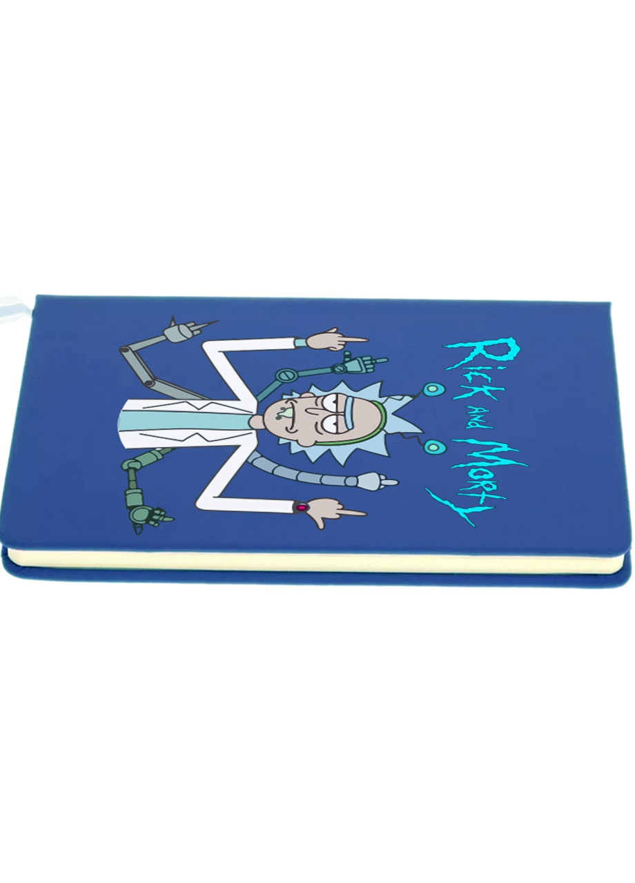 Блокнот А5 Рік Санчез Рік та Морті (Rick Sanchez Rick and Morty) Світло-блакитний (92228-2948-SK) MobiPrint (257326903)