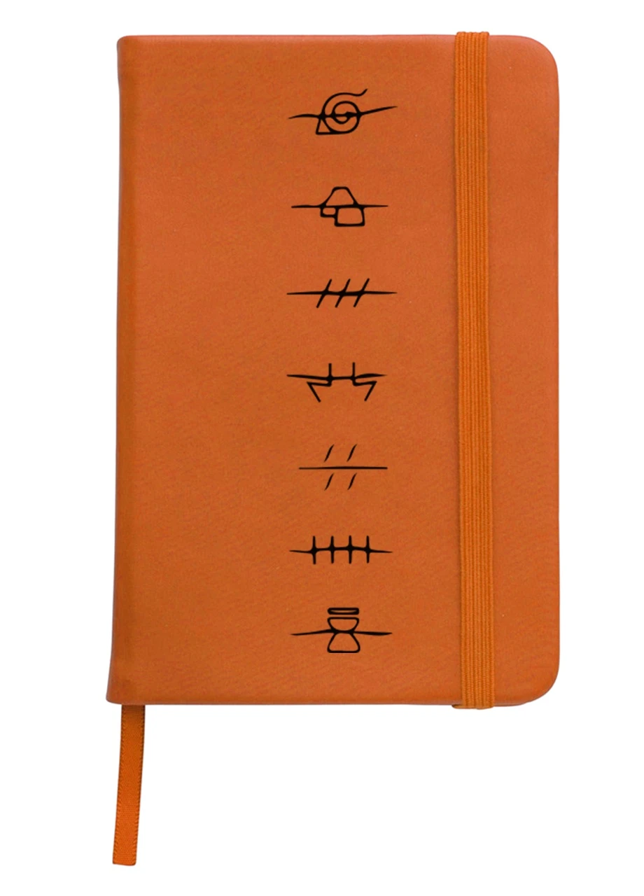 Блокнот А5 Наруто (Naruto) Помаранчевий (92228-3052-OG) MobiPrint (257321905)