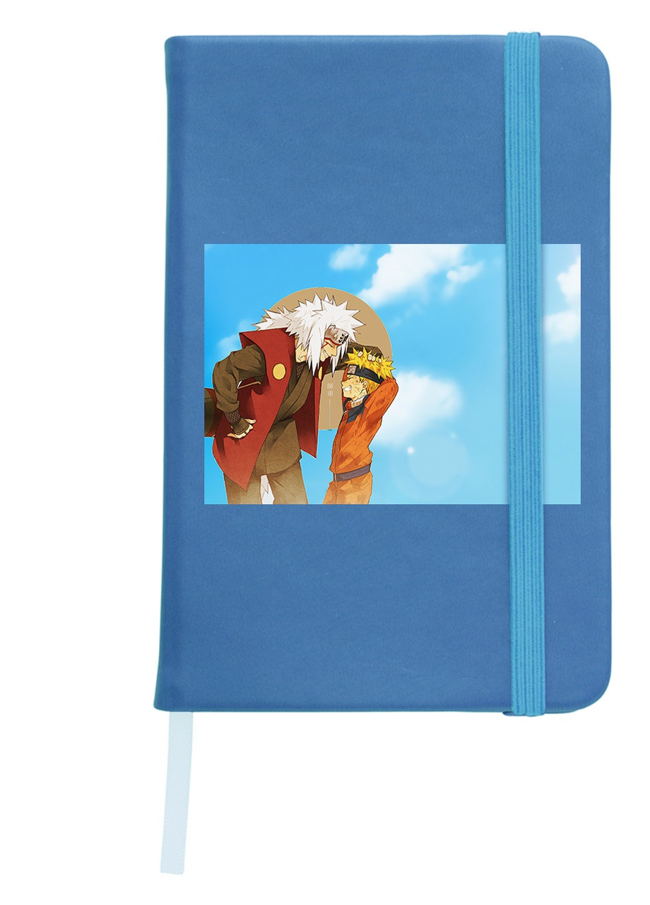 Блокнот А5 Наруто (Naruto) Світло-блакитний (92228-3093-SK) MobiPrint (257321937)