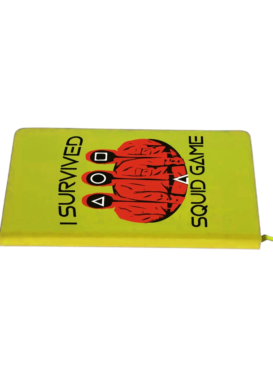 Блокнот А5 Солдати Гра в кальмара (Squid Game) Салатовий (92228-3384-LM) MobiPrint (257326712)