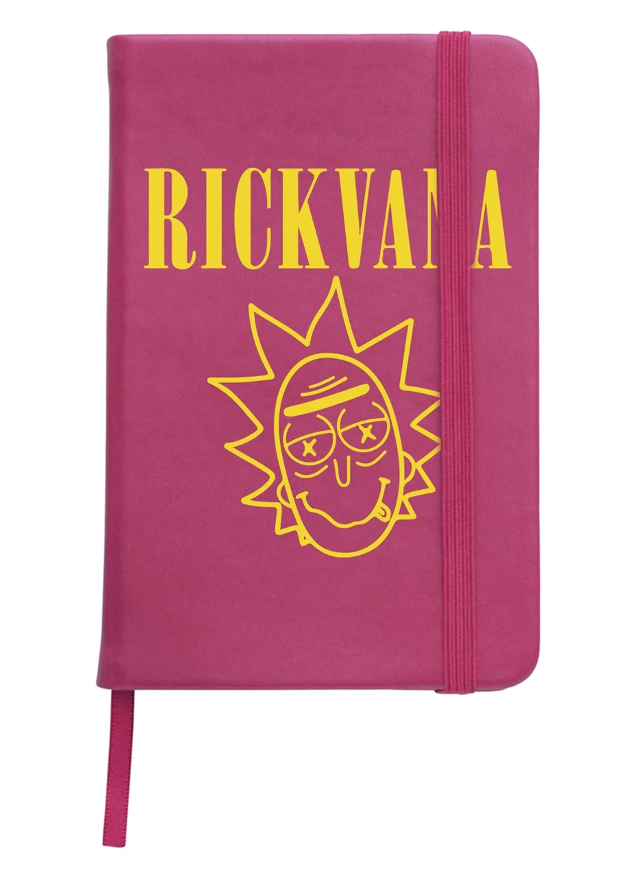 Блокнот А5 Rickvana Малиновый (92228-3443-FU) MobiPrint (257326670)