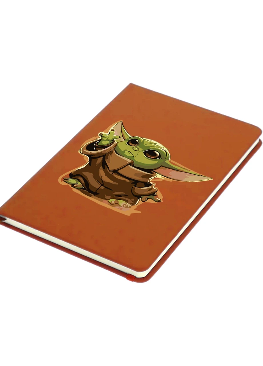 Блокнот А5 Грогу Йода(Grogu Baby Yoda) Помаранчевий (92228-3520-OG) MobiPrint (257328934)
