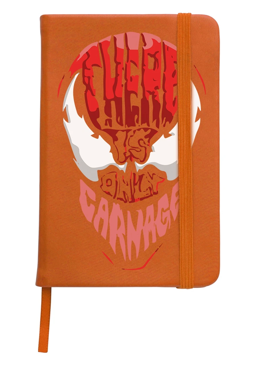 Блокнот А5 Веном (Venom: Let There Be Carnage) Оранжевый (92228-3420-OG) MobiPrint (257326085)