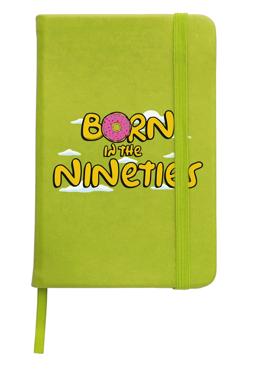 Блокнот А5 The Simpsons Born in the nineties Салатовый (92228-3413-LM) MobiPrint (257326306)