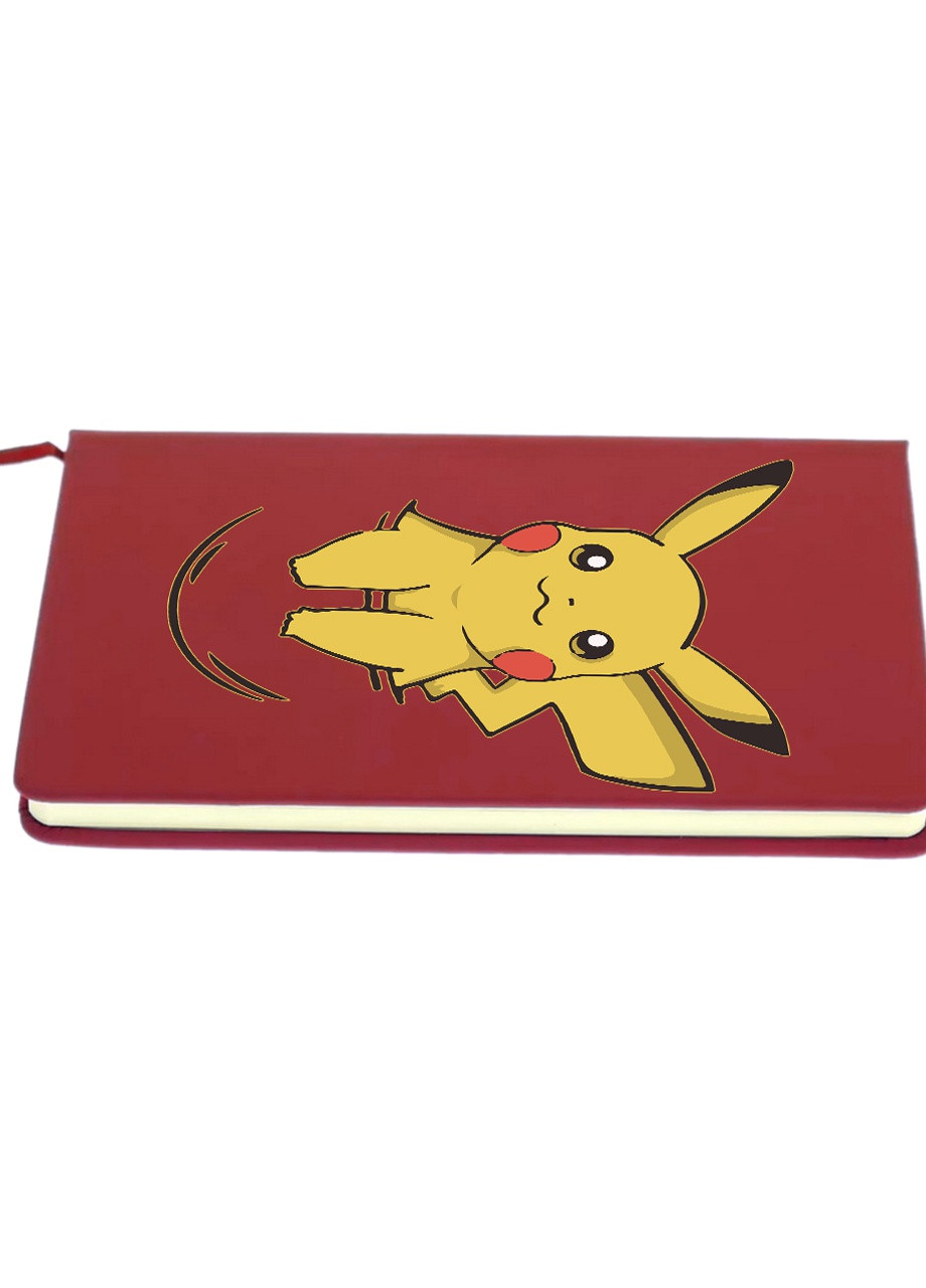 Блокнот А5 Покемон Пікачу (Pikachu) Червоний (92228-3439-RD) MobiPrint (257328071)