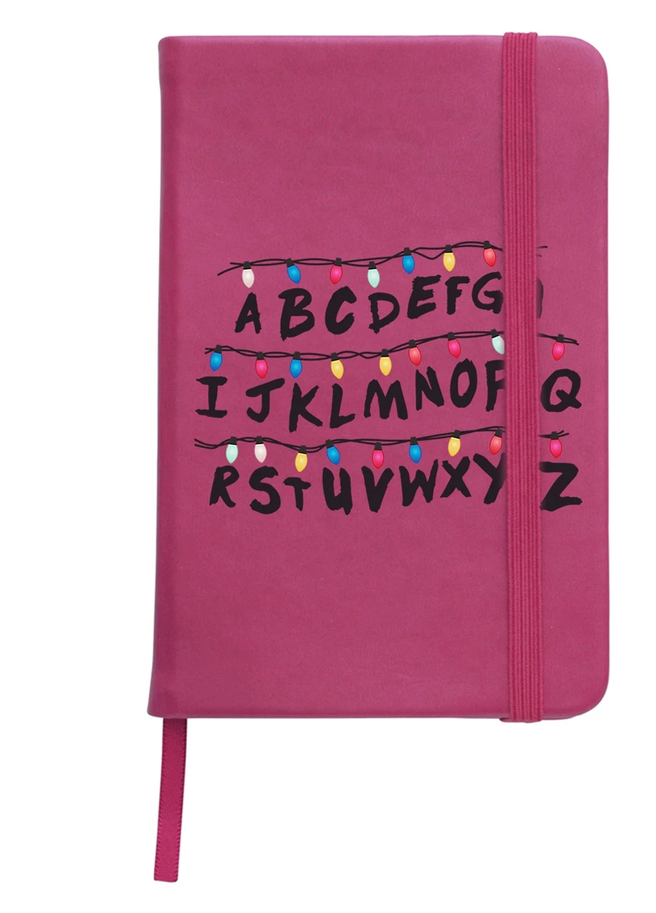 Блокнот А5 Дуже дивні справи (Stranger Things) Малиновий (92228-3404-FU) MobiPrint (257324491)
