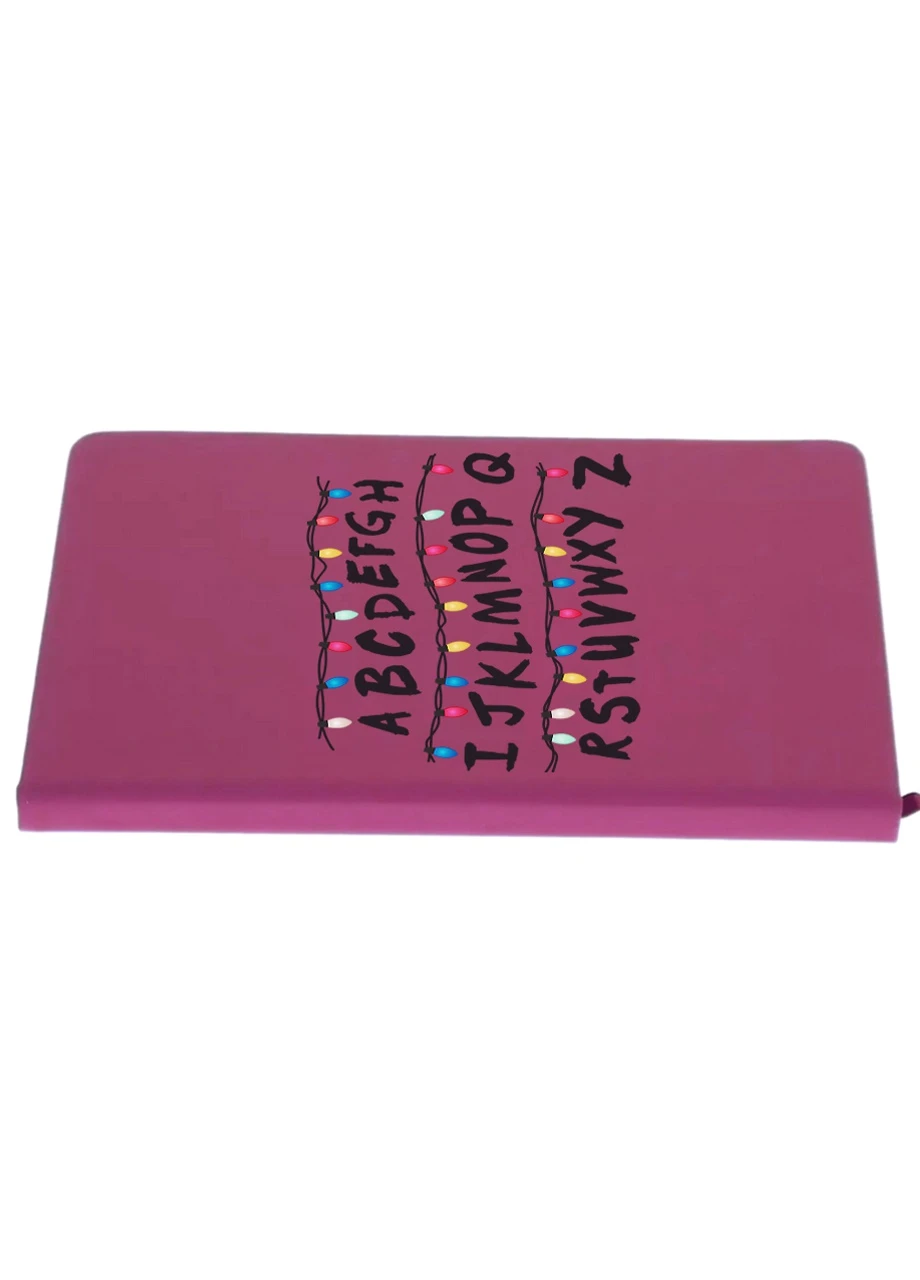 Блокнот А5 Дуже дивні справи (Stranger Things) Малиновий (92228-3404-FU) MobiPrint (257324491)