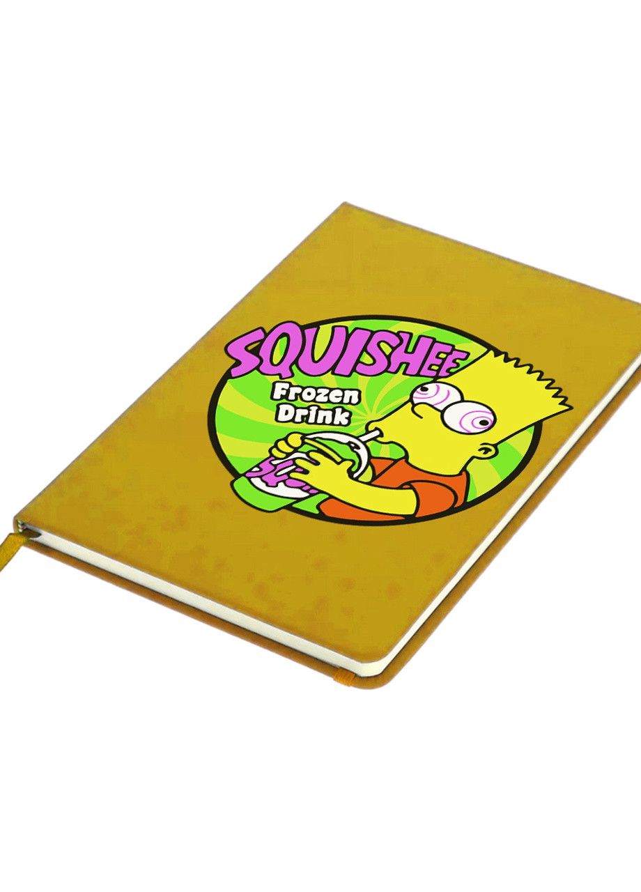 Блокнот А5 Барт Симпсон (Bart The Simpsons) Желтый (92228-3410-SY) MobiPrint (257327728)