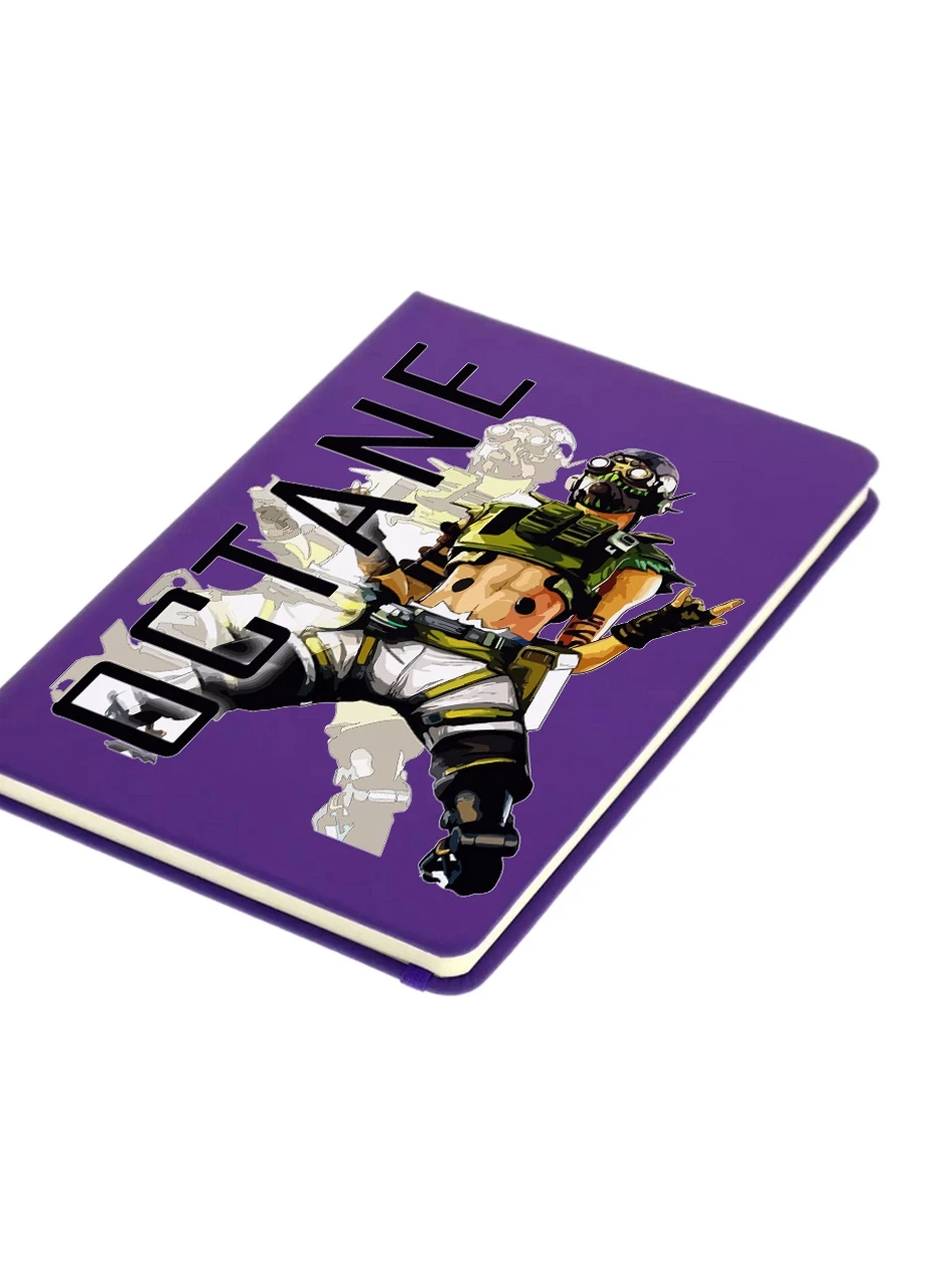 Блокнот А5 Апекс леджендс Октейн с лого(Octane Apex Legends) Фиолетовый (92228-3498-PU) MobiPrint (257323390)