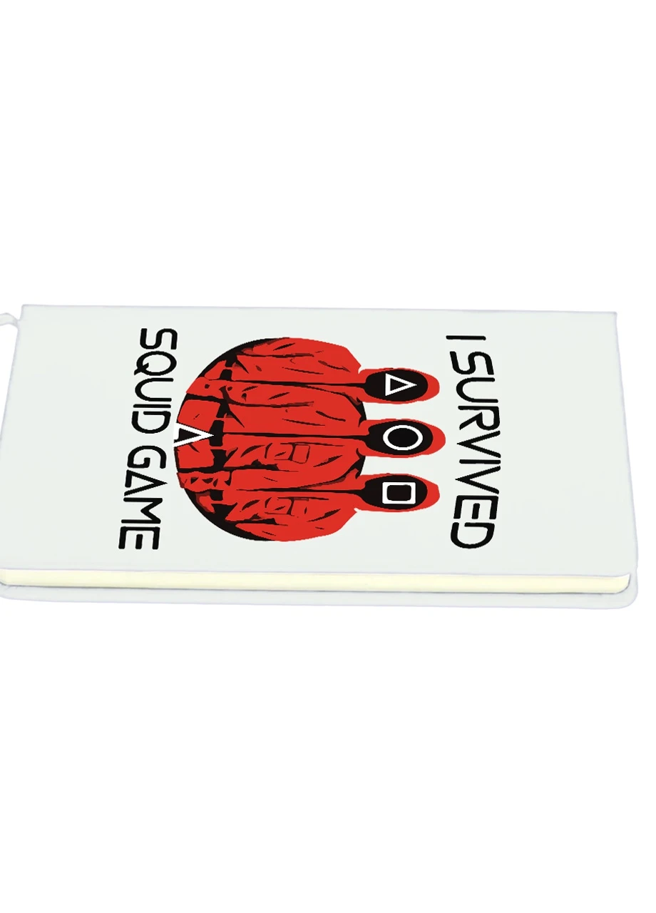 Блокнот А5 Солдати Гра в кальмара (Squid Game) Білий (92228-3384-WT) MobiPrint (257324099)