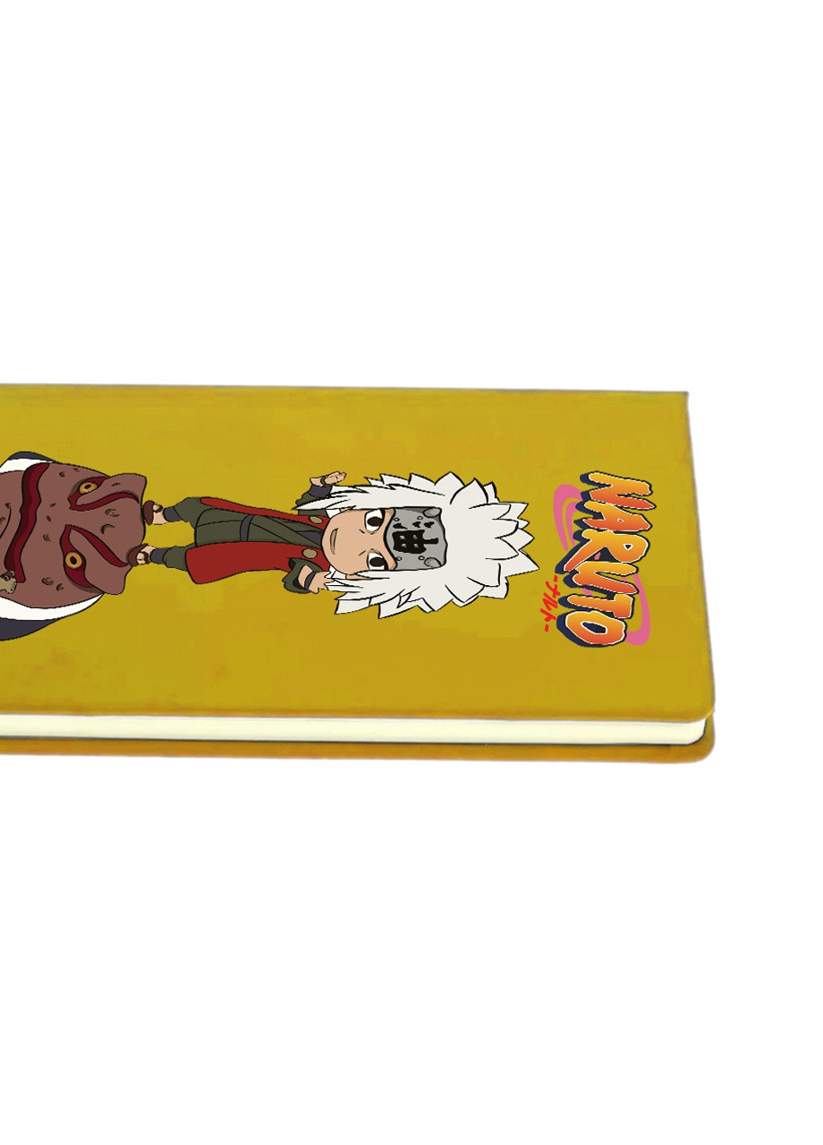 Блокнот А5 Наруто Дзірайя (Naruto Jiraiya) Жовтий (92228-3482-SY) MobiPrint (257326664)