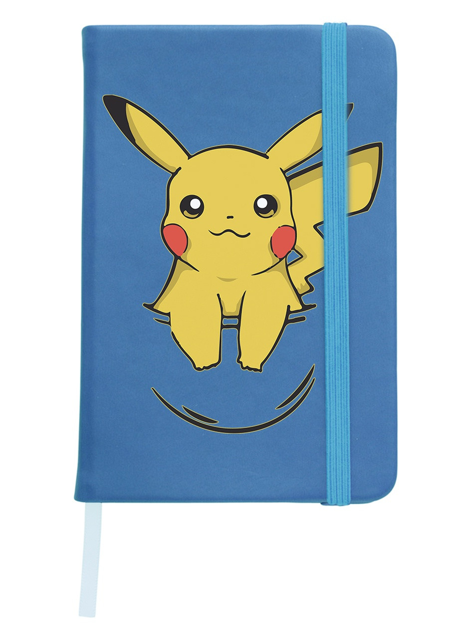Блокнот А5 Покемон Пікачу (Pikachu) Світло-блакитний (92228-3439-SK) MobiPrint (257324359)
