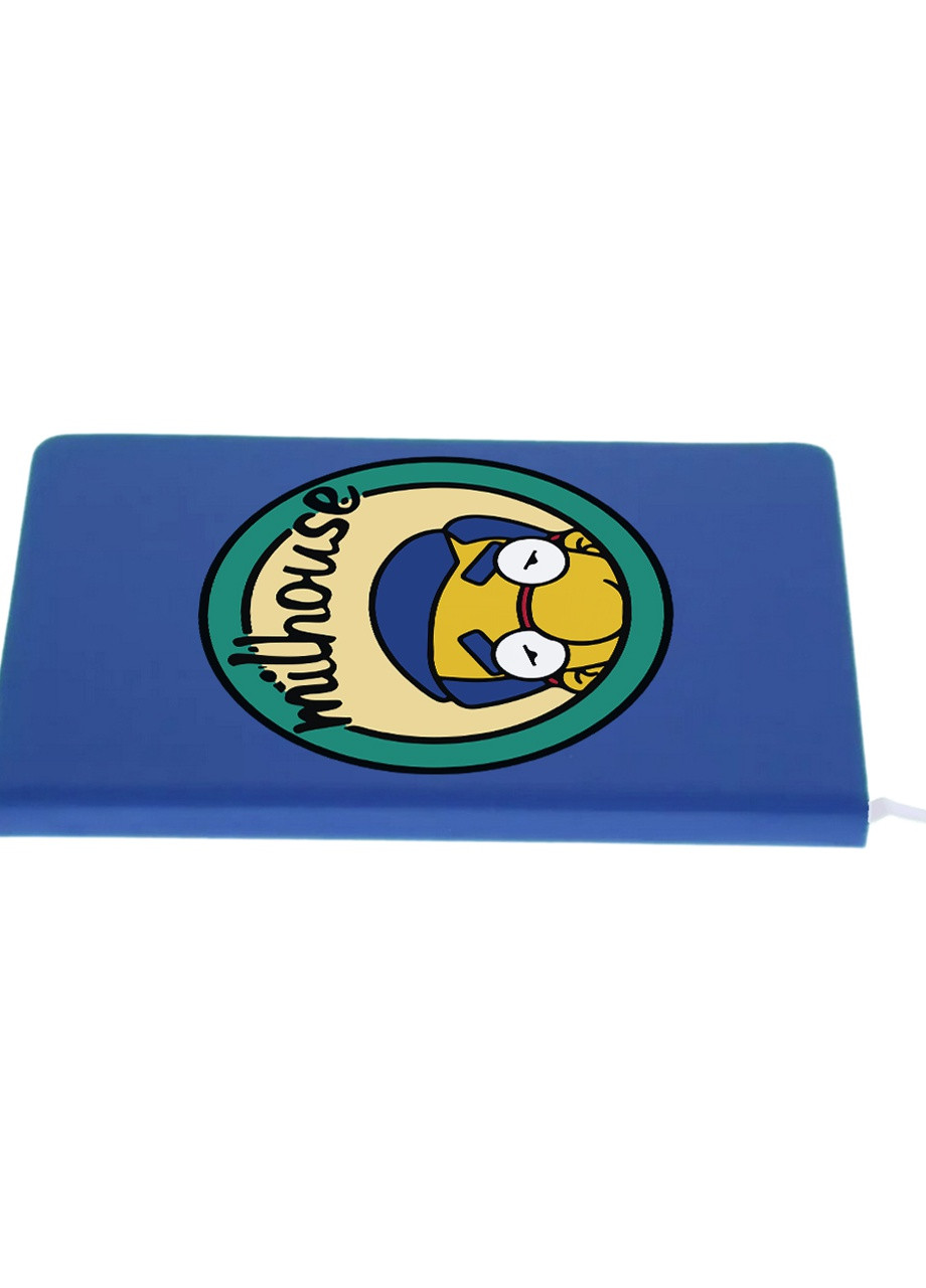 Блокнот А5 Мілхаус Ван Хутен Сімпсони (Milhouse The Simpsons) Світло-блакитний (92228-3464-SK) MobiPrint (257328069)