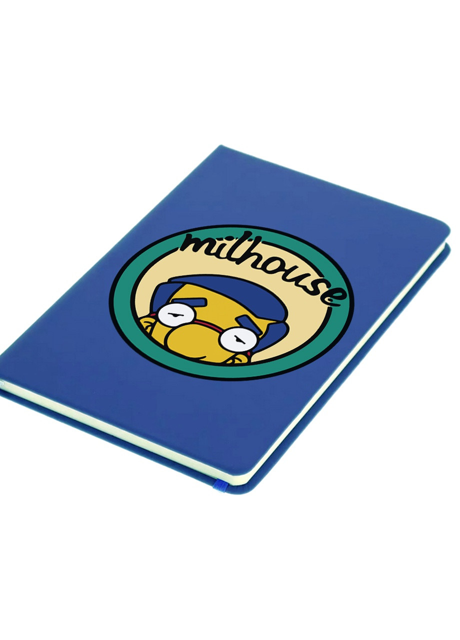 Блокнот А5 Мілхаус Ван Хутен Сімпсони (Milhouse The Simpsons) Світло-блакитний (92228-3464-SK) MobiPrint (257328069)