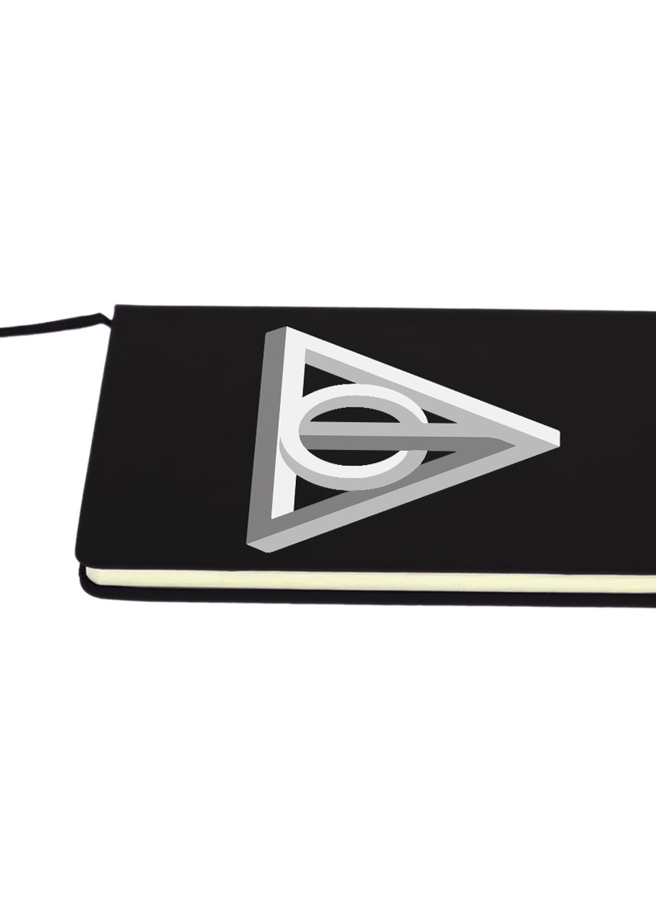 Блокнот А5 Гаррі Поттер та Дари Смерті (Harry Potter and the Deathly Hallows) Чорний (92228-3431-BK) MobiPrint (257323294)