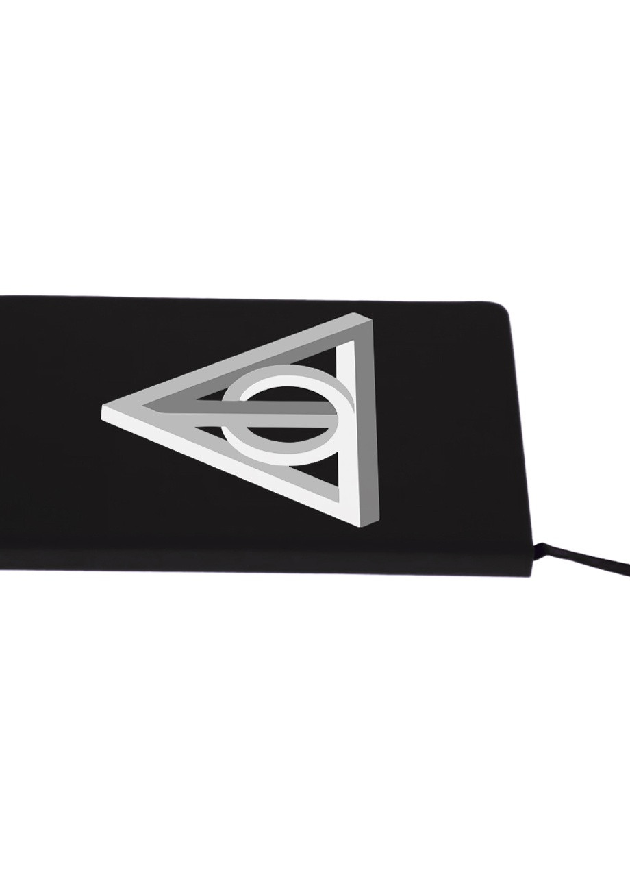 Блокнот А5 Гаррі Поттер та Дари Смерті (Harry Potter and the Deathly Hallows) Чорний (92228-3431-BK) MobiPrint (257323294)