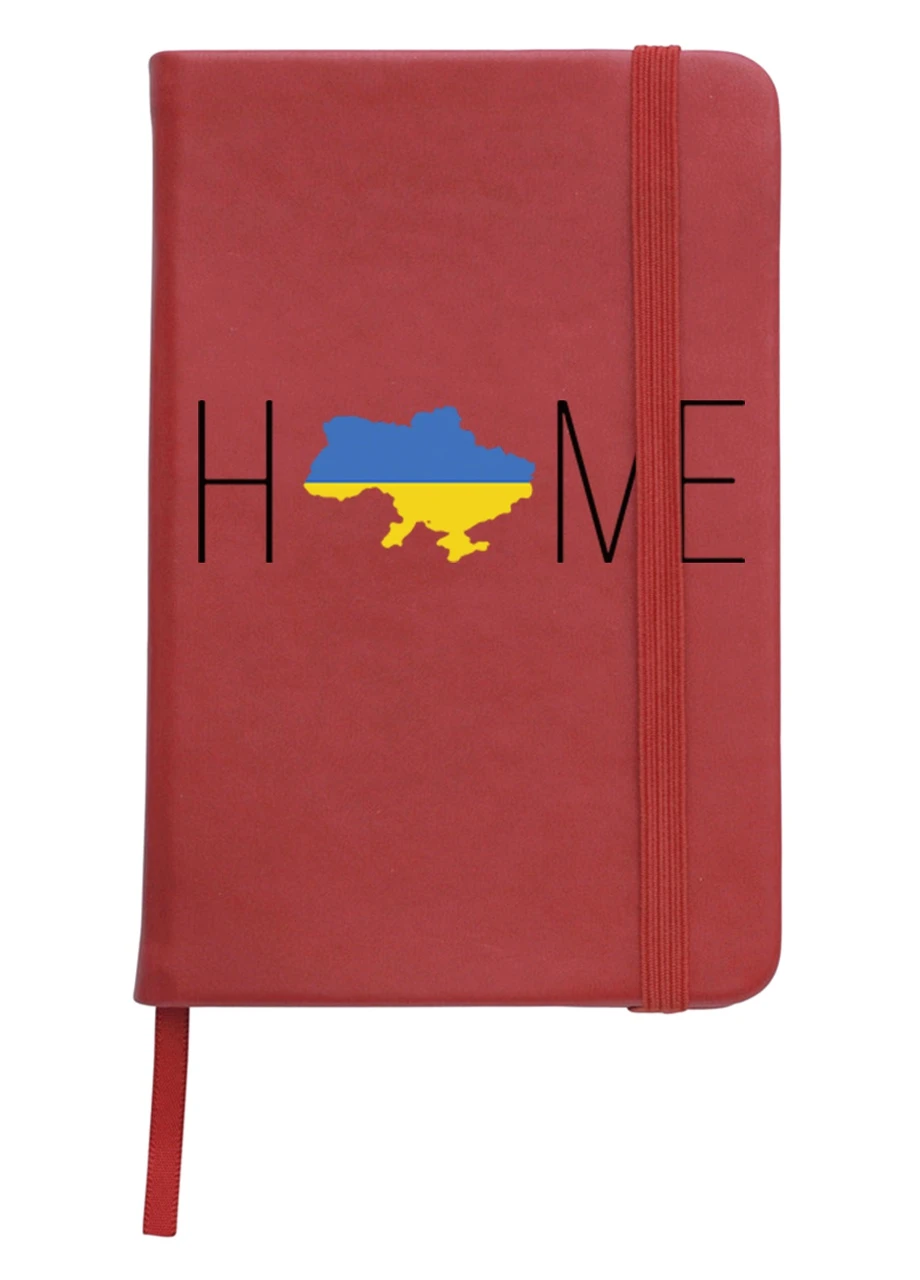 Блокнот А5 Дом Красный (92228-3765-RD) MobiPrint (257323774)