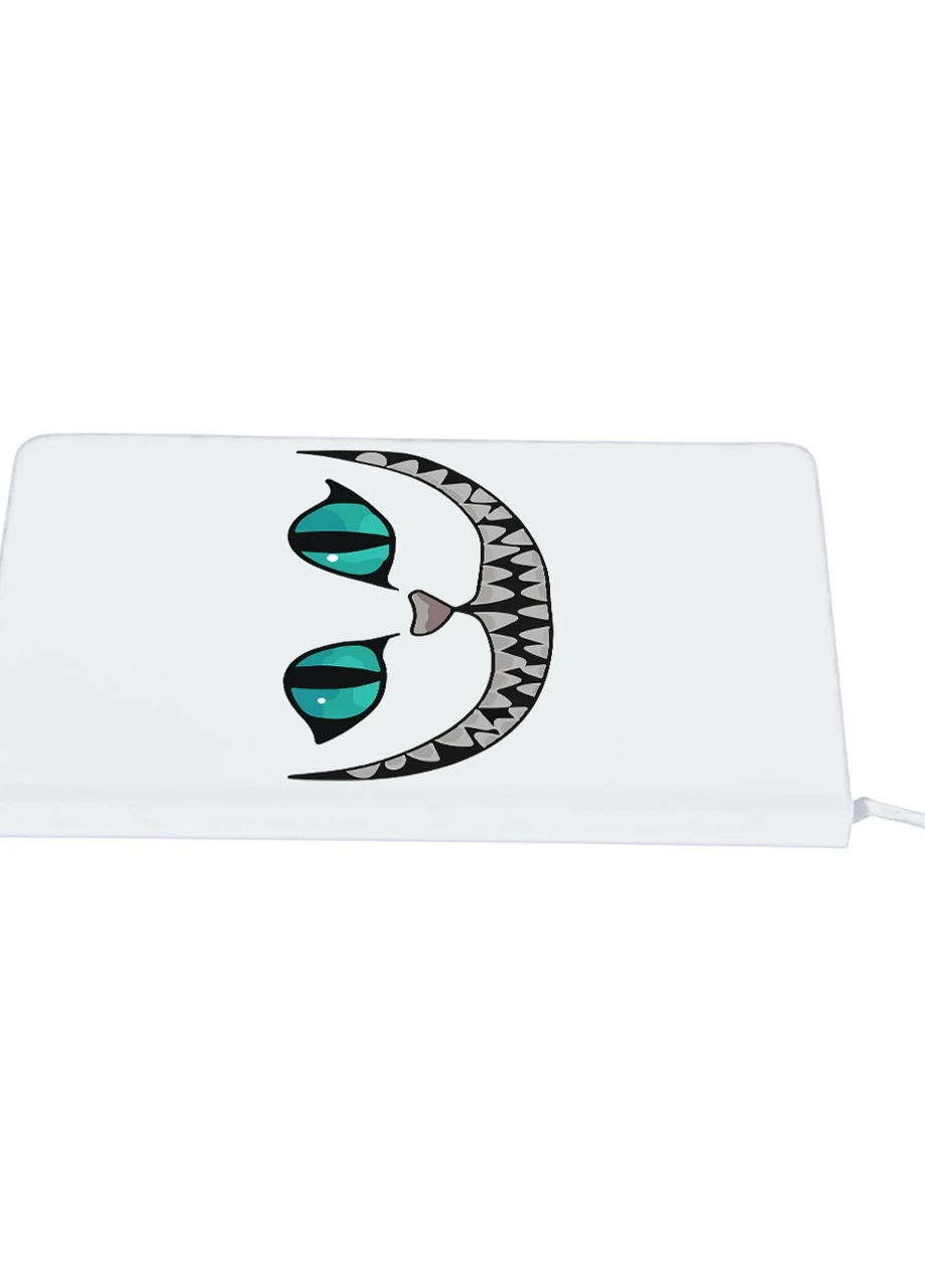 Блокнот А5 Чеширський Кіт (Cheshire Cat Disney) Білий (92228-3437-WT) MobiPrint (257327533)