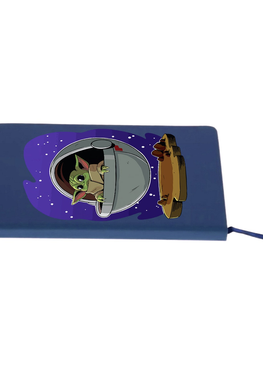 Блокнот А5 Грогу космос(Grogu Baby Yoda) Темно-синий (92228-3518-NB) MobiPrint (257322915)