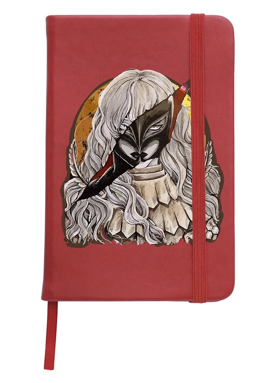 Блокнот А5 Берсерк Гріффіт-Фемто портрет (Berserk Griffith) Червоний (92228-3485-RD) MobiPrint (257323982)