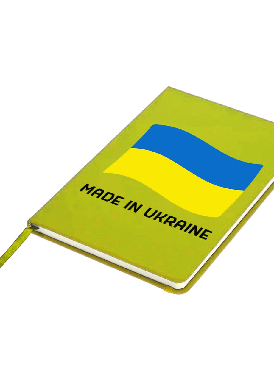 Блокнот А5 Сделано в Украине Салатовый (92228-3726-LM) MobiPrint (257326653)