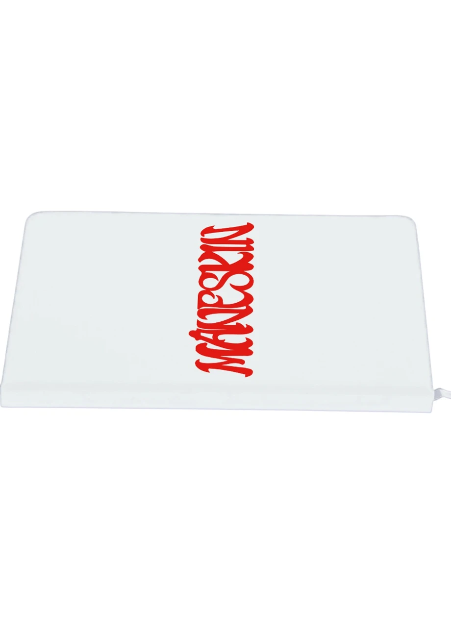 Блокнот А5 Манескин лого(Maneskin logo) Белый (92228-3513-WT) MobiPrint (257328531)