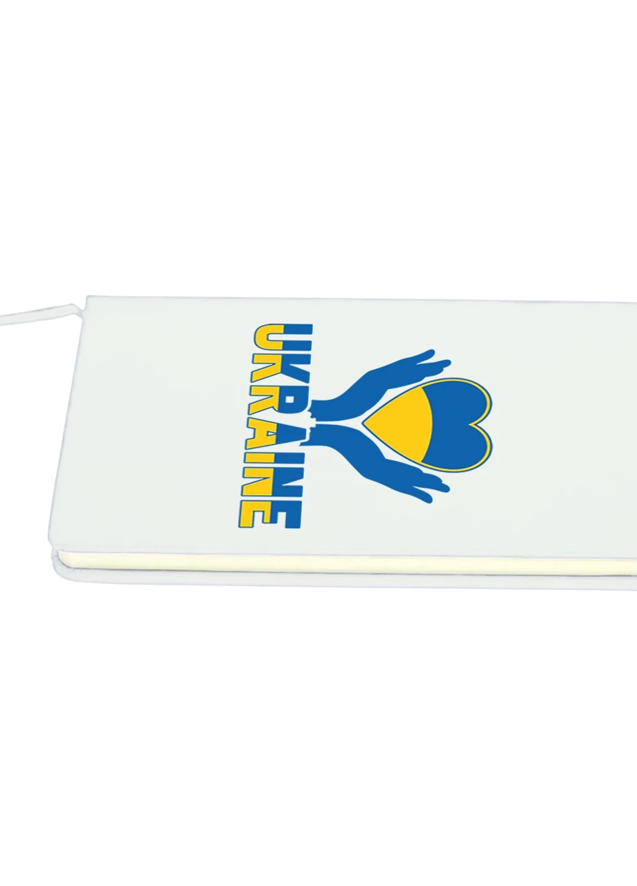 Блокнот А5 Україна Білий (92228-3687-WT) MobiPrint (257328065)