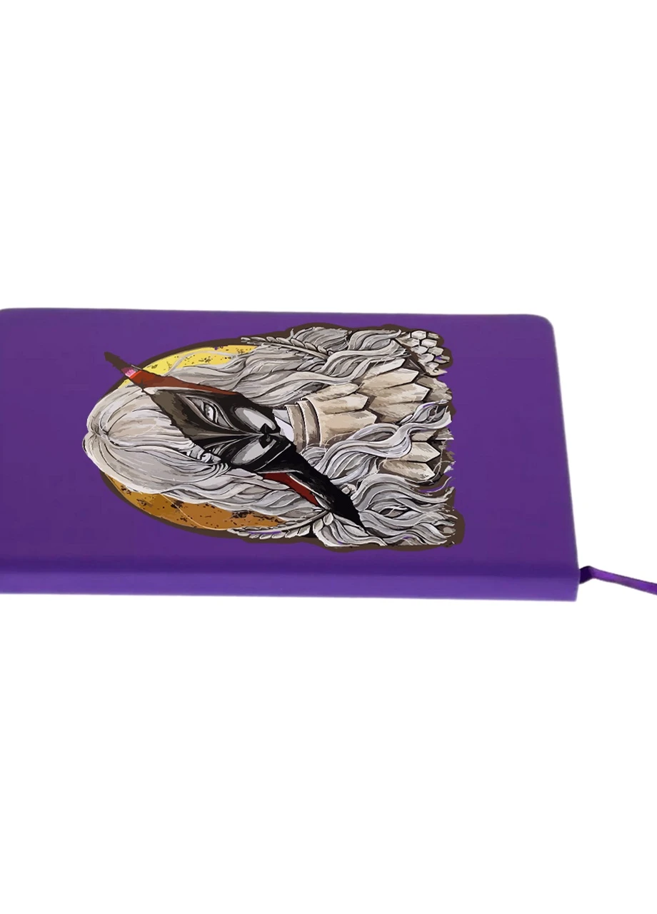 Блокнот А5 Берсерк Гріффіт-Фемто портрет (Berserk Griffith) Фіолетовий (92228-3485-PU) MobiPrint (257326773)