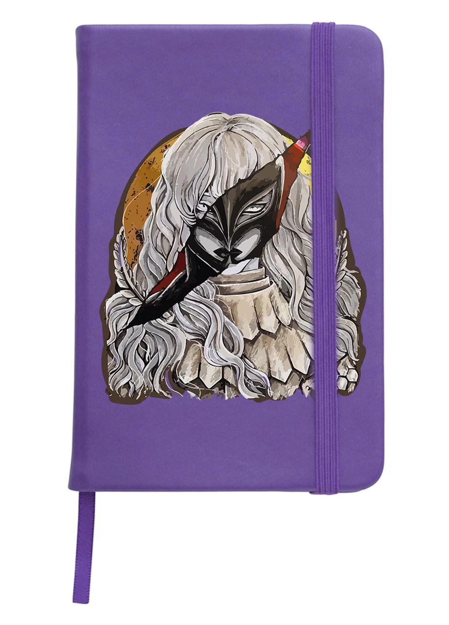 Блокнот А5 Берсерк Гріффіт-Фемто портрет (Berserk Griffith) Фіолетовий (92228-3485-PU) MobiPrint (257326773)