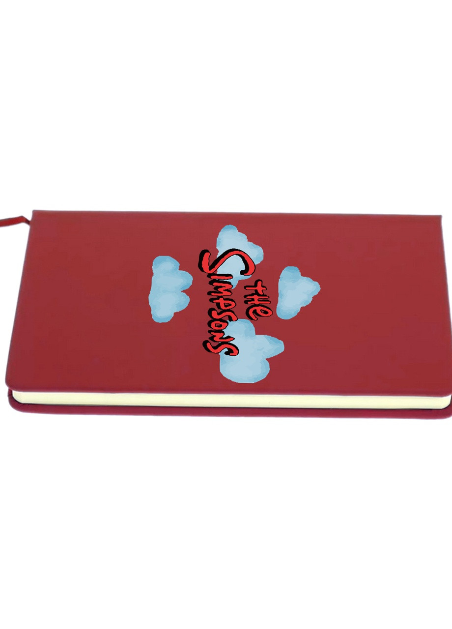 Блокнот А5 Симпсоны (The Simpsons) Красный (92228-3412-RD) MobiPrint (257324248)