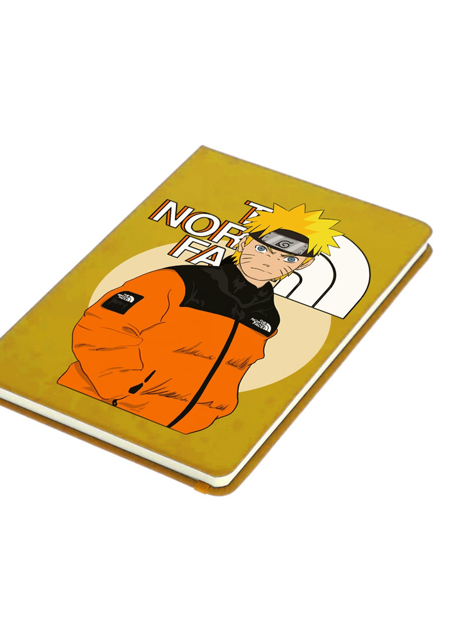 Блокнот А5 Наруто Норс Фейс (Naruto The Norch Face) Желтый (92228-3480-SY) MobiPrint (257325142)