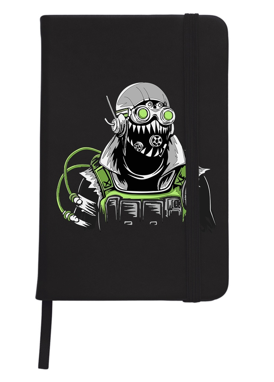 Блокнот А5 Апекс леджендс Октейн (Octane Apex Legends) Черный (92228-3496-BK) MobiPrint (257325471)
