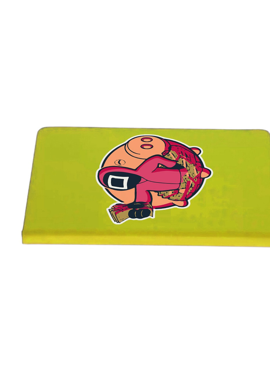 Блокнот А5 Гра в кальмара (Squid Game) Салатовий (92228-3458-LM) MobiPrint (257323208)