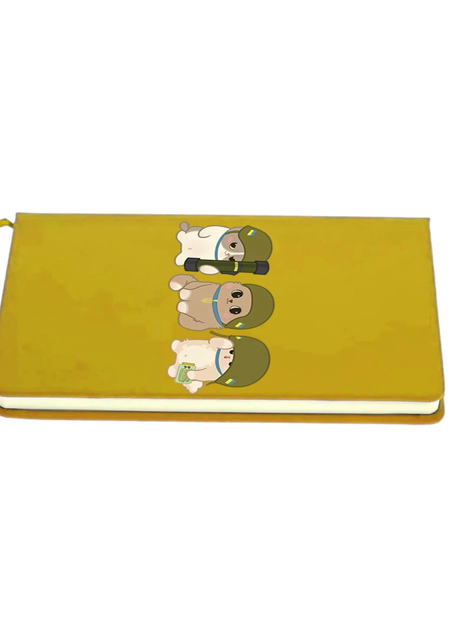 Блокнот А5 ВСУ котики Желтый (92228-3739-SY) MobiPrint (257322366)