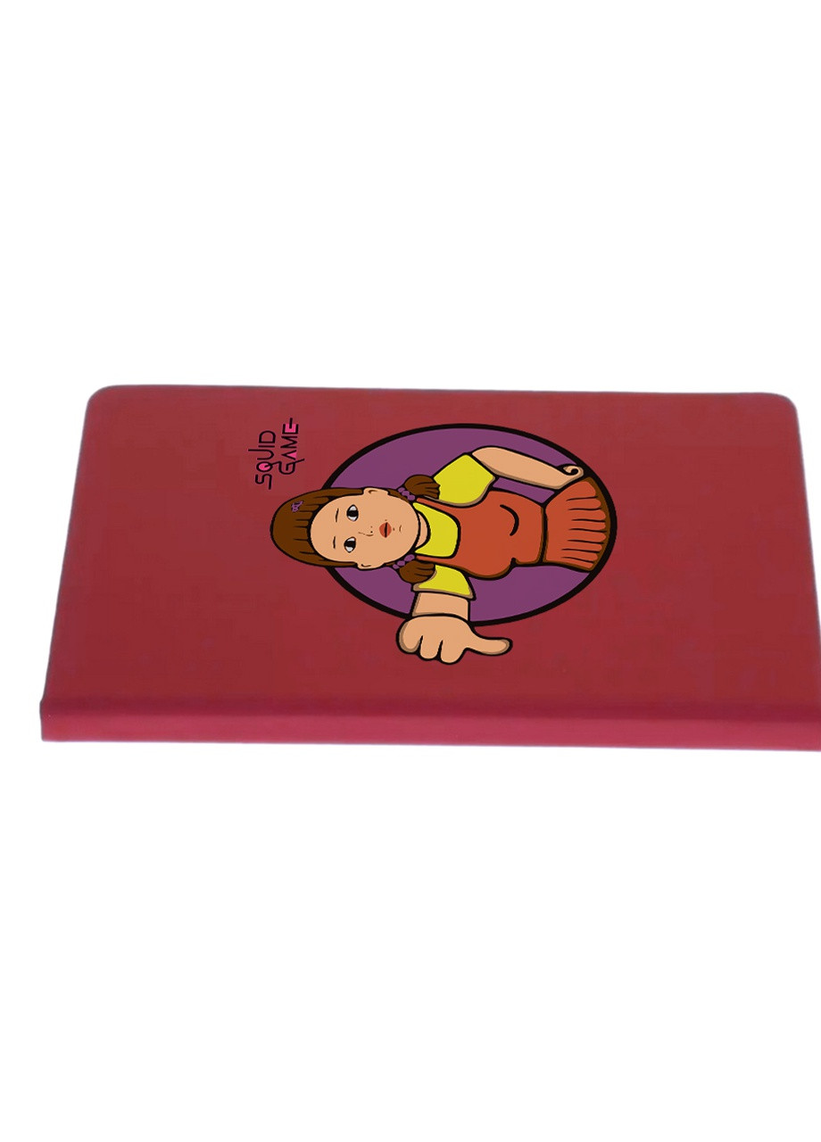 Блокнот А5 Кукла Тише едешь дальше будешь Игра в кальмара (Squid Game) Красный (92228-3389-RD) MobiPrint (257327919)