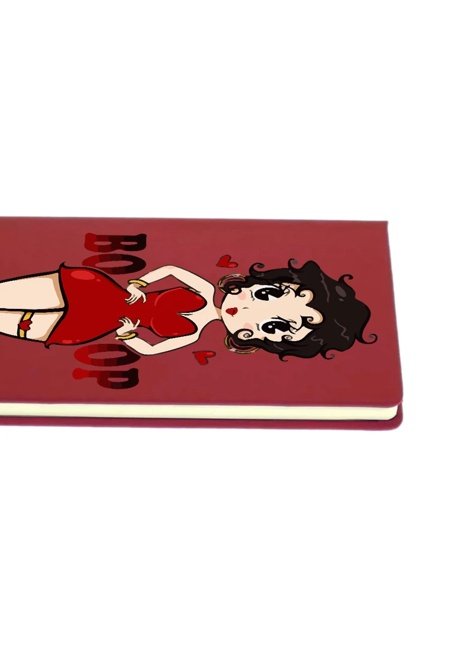 Блокнот А5 Бетти Буп (Betty Boop) Красный (92228-3468-RD) MobiPrint (257324020)
