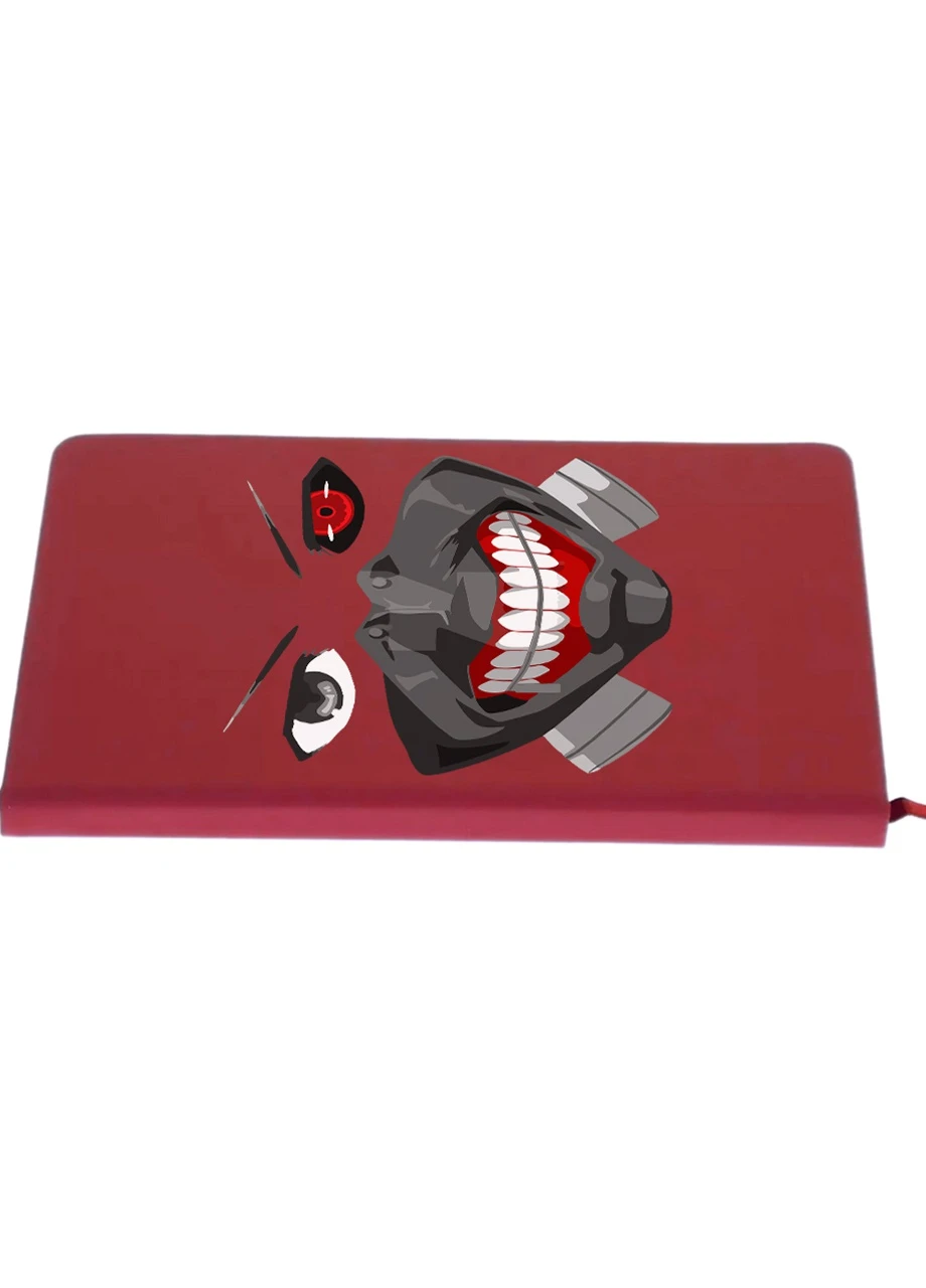 Блокнот А5 Токийский гуль Кэн Канэки маска(Tokyo Ghoul in mask) Красный (92228-3525-RD) MobiPrint (257322509)