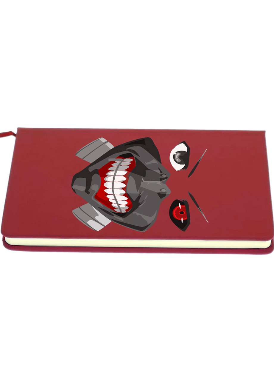 Блокнот А5 Токийский гуль Кэн Канэки маска(Tokyo Ghoul in mask) Красный (92228-3525-RD) MobiPrint (257322509)