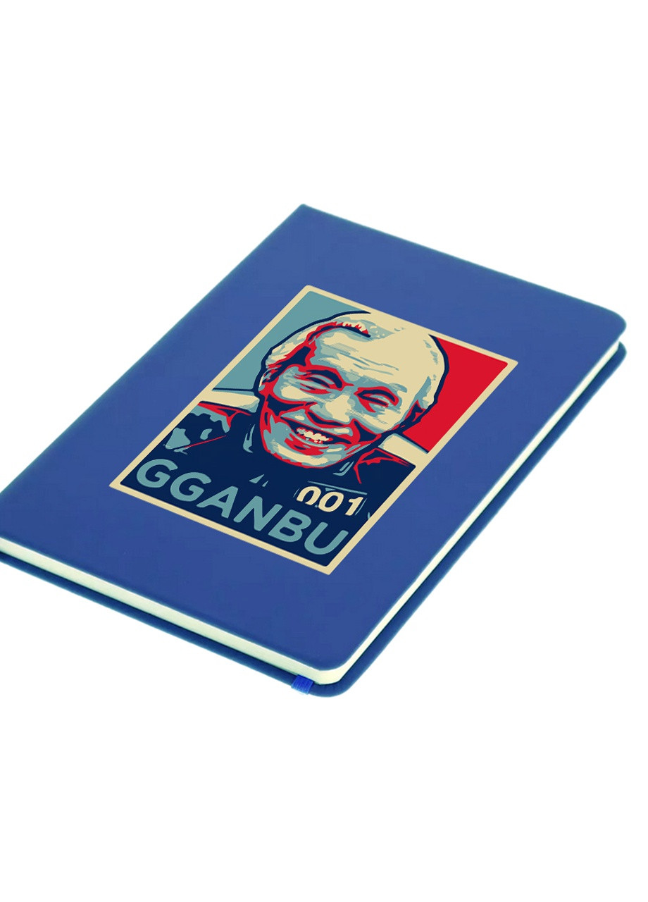 Блокнот А5 Номер 001 Про Іль-нем Гра в кальмара (Gganbu Squid Game) Світло-блакитний (92228-3451-SK) MobiPrint (257321885)