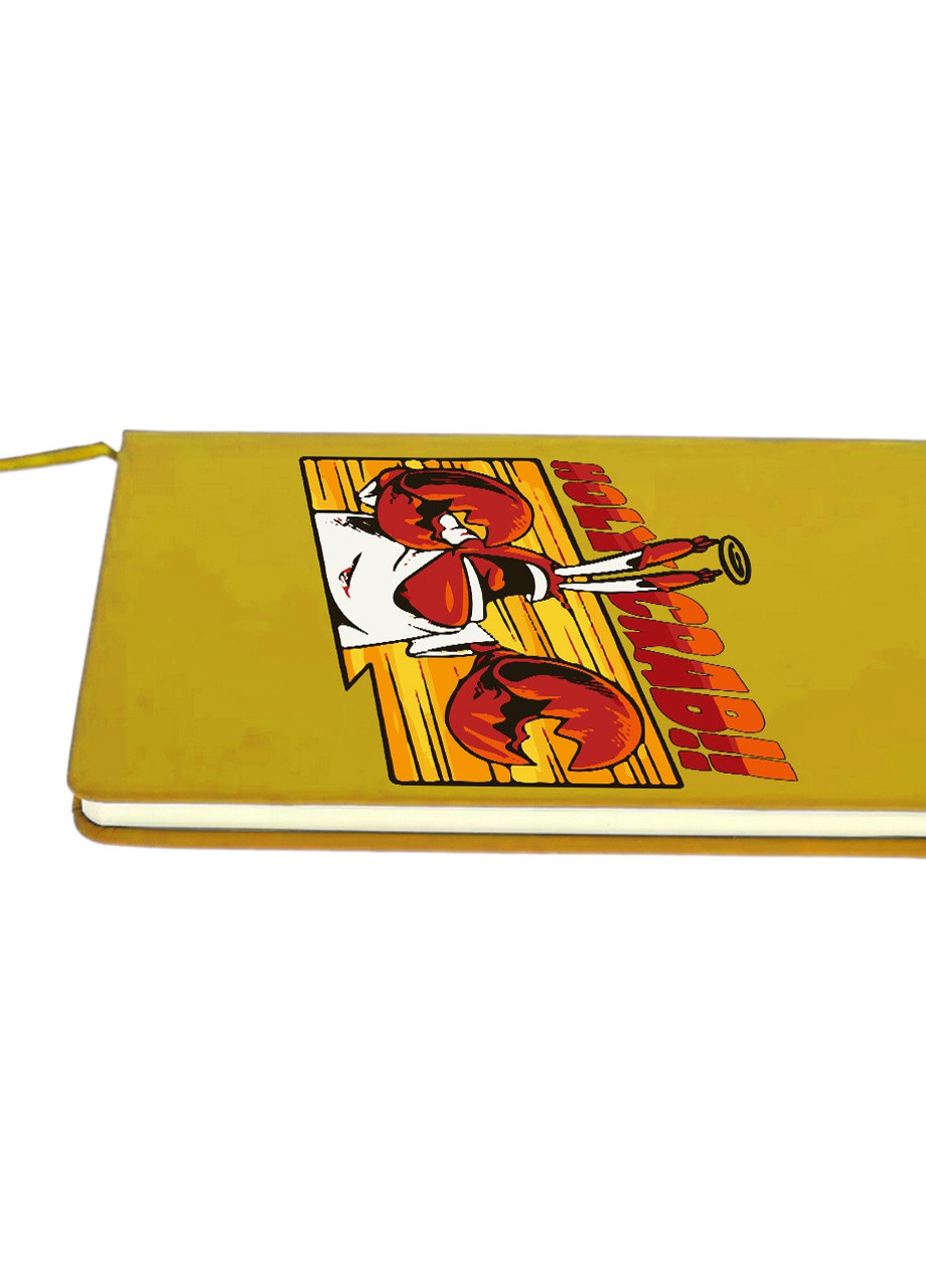 Блокнот А5 Мистер Юджин Крабс Губка Боб Квадратні Штани (Holy Crab Spounge Bob) Желтый (92228-3422-SY) MobiPrint (257328654)