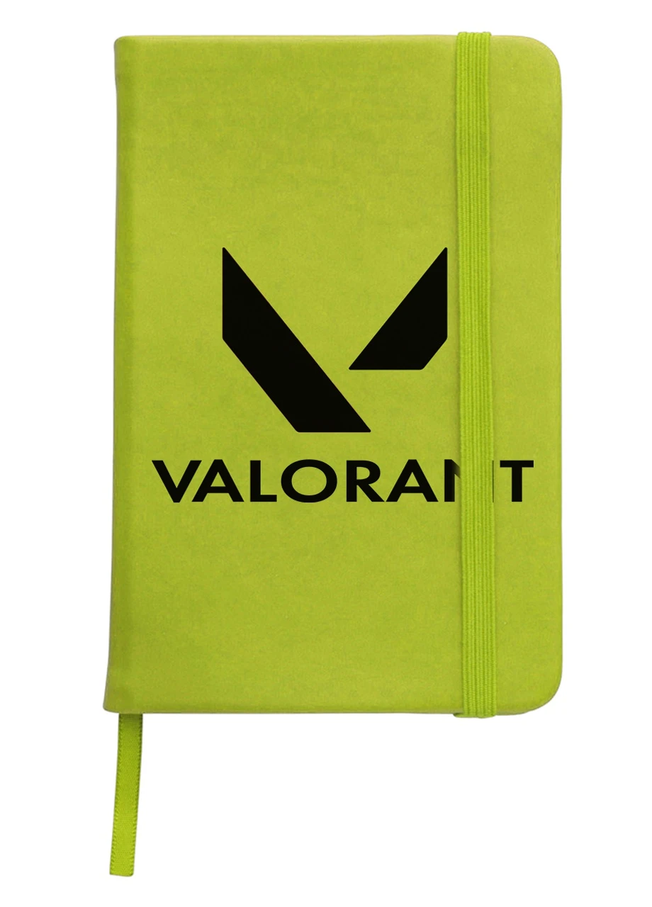 Блокнот А5 Валорант лого(Valorant logo) Салатовий (92228-3539-LM) MobiPrint (257323543)