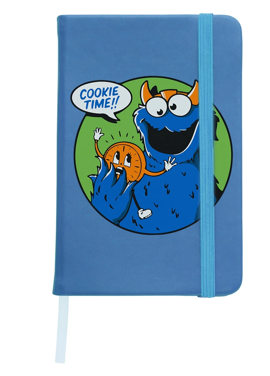Блокнот А5 Коржик (Cookie Monster Loki) Светло-голубой (92228-3423-SK) MobiPrint (257326241)