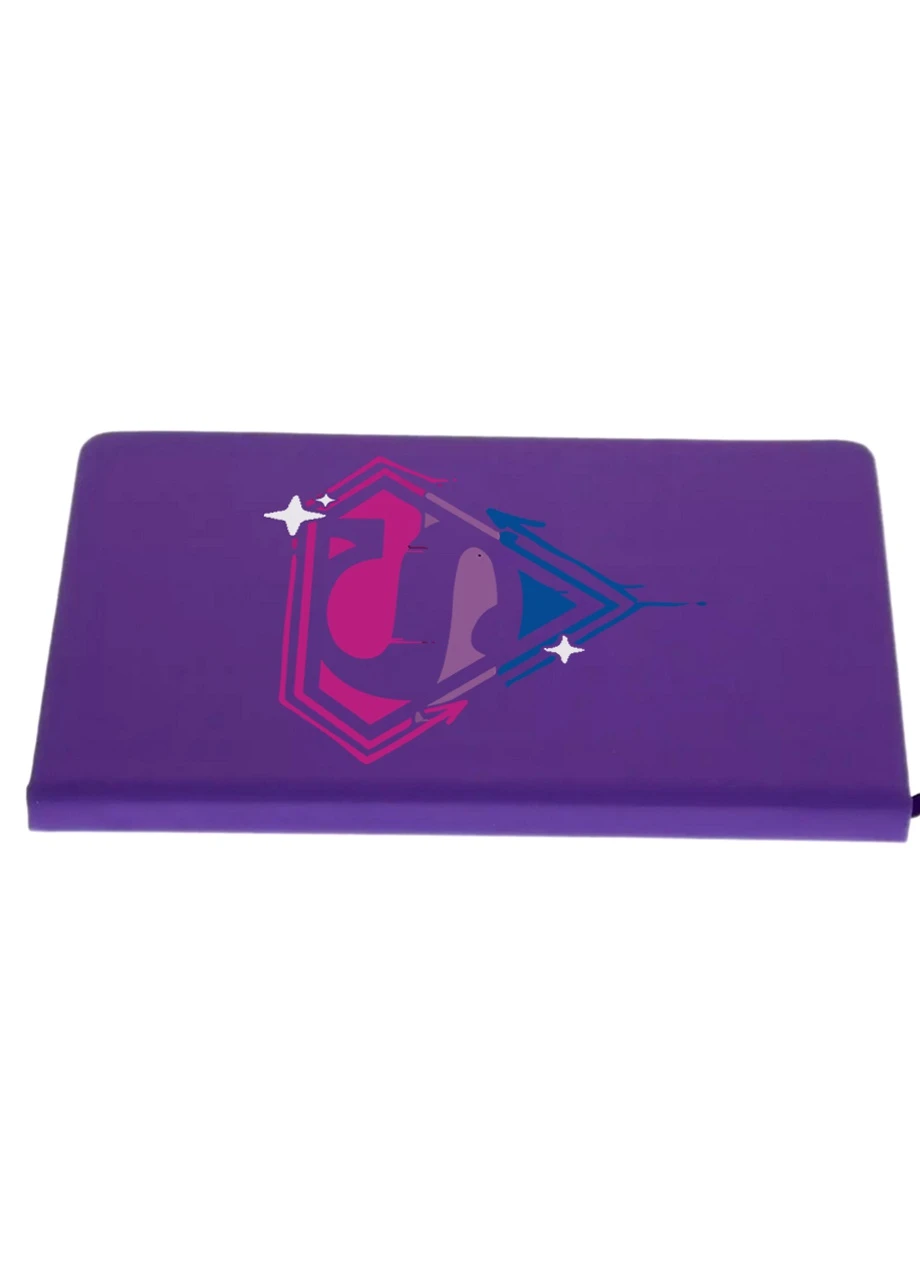 Блокнот А5 Супергерл (SuperGirl) Фіолетовий (92228-3460-PU) MobiPrint (257323936)