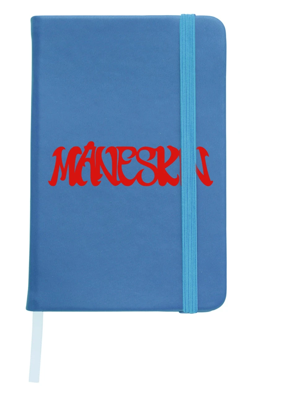 Блокнот А5 Манескин лого(Maneskin logo) Светло-голубой (92228-3513-SK) MobiPrint (257328000)