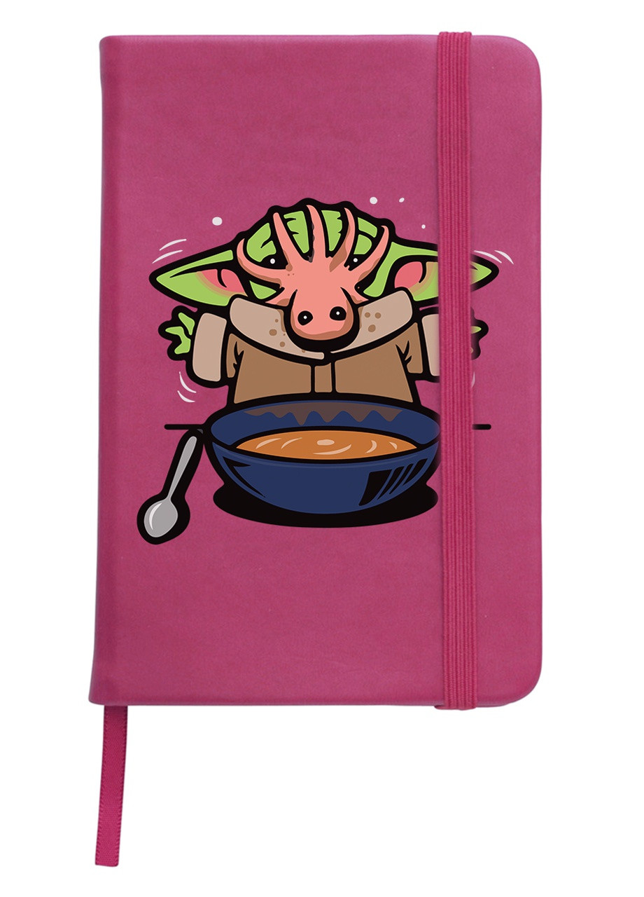 Блокнот А5 Мандалорець (The Mandalorian) Малиновий (92228-3441-FU) MobiPrint (257322339)